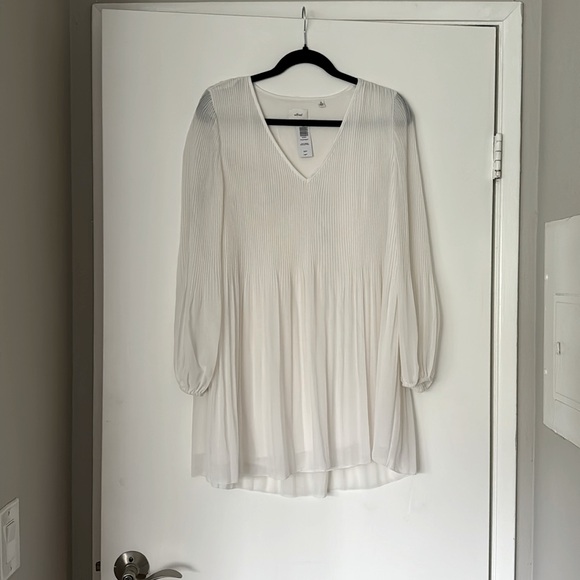 NWT Aritzia Wilfred Prophecy Dress Light Birch XS - Picture 7 of 10